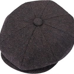 Mens Flat Caps UK 8 Panel Peaky - Image 9