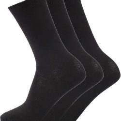COSHAL® 3 Pairs Childrens Plan School Socks - Image 5