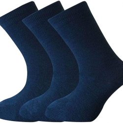 COSHAL® 3 Pairs Childrens Plan School Socks - Image 3